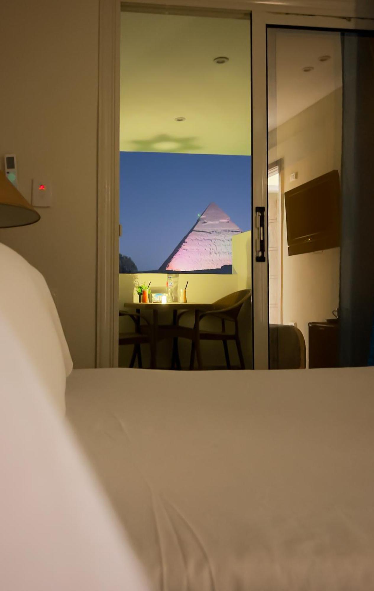 Giza Pyramids Inn Kafrat al Jabal ภายนอก รูปภาพ