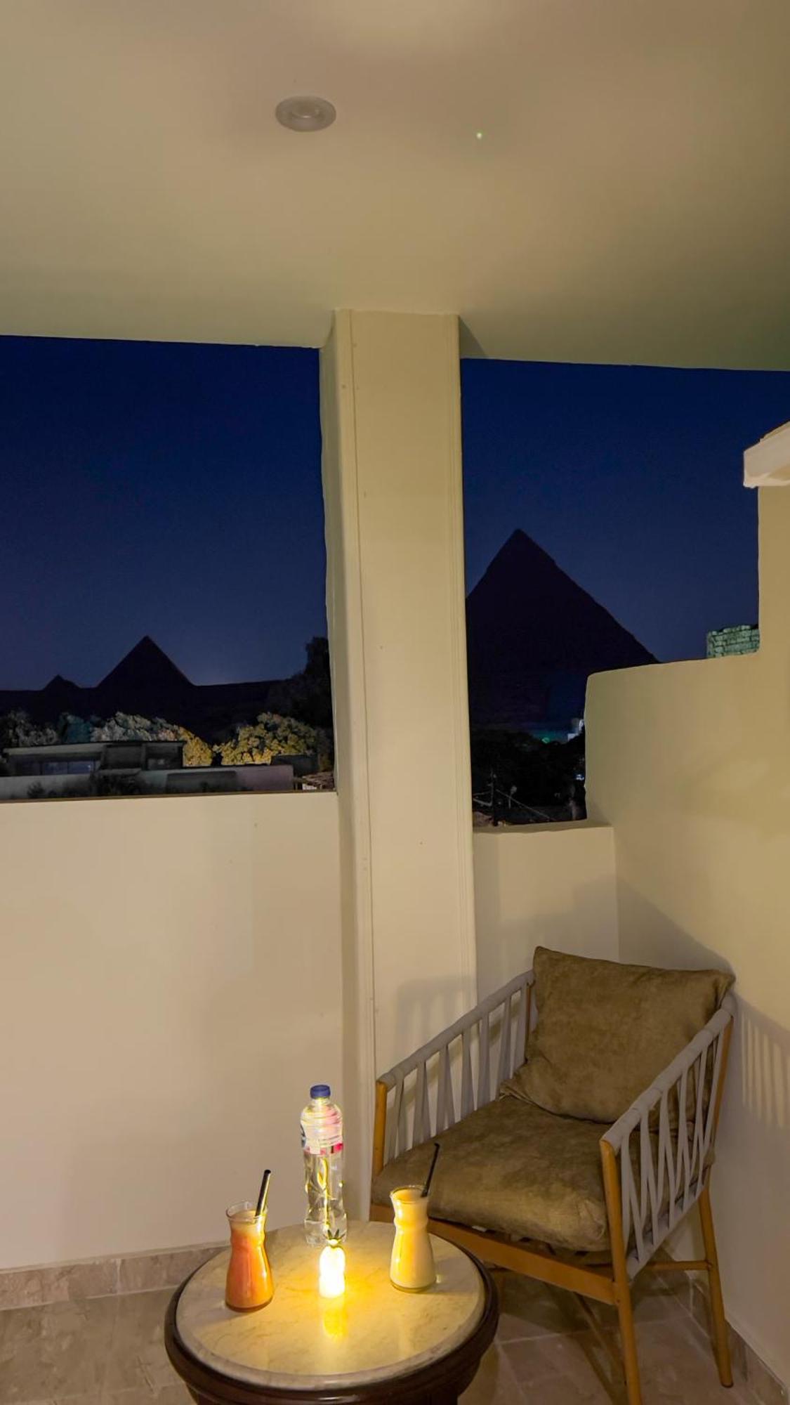 Giza Pyramids Inn Kafrat al Jabal ภายนอก รูปภาพ
