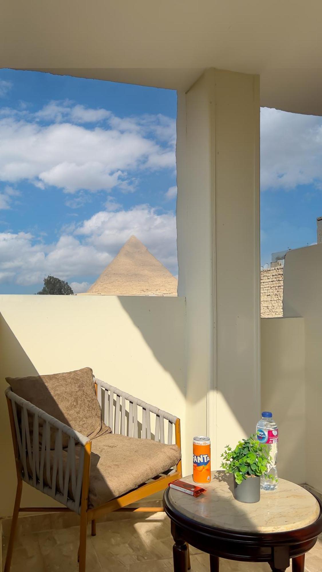 Giza Pyramids Inn Kafrat al Jabal ภายนอก รูปภาพ