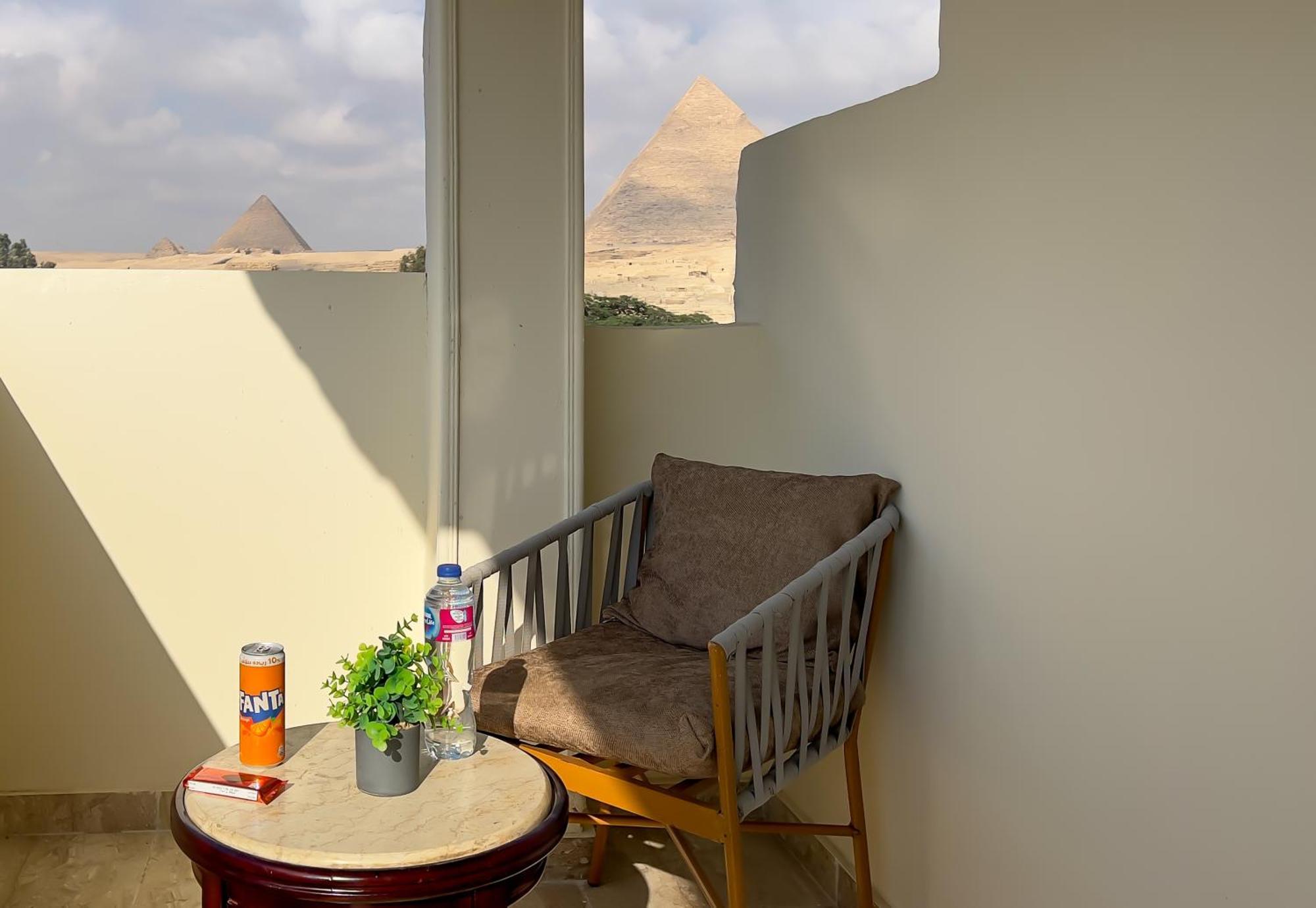 Giza Pyramids Inn Kafrat al Jabal ภายนอก รูปภาพ