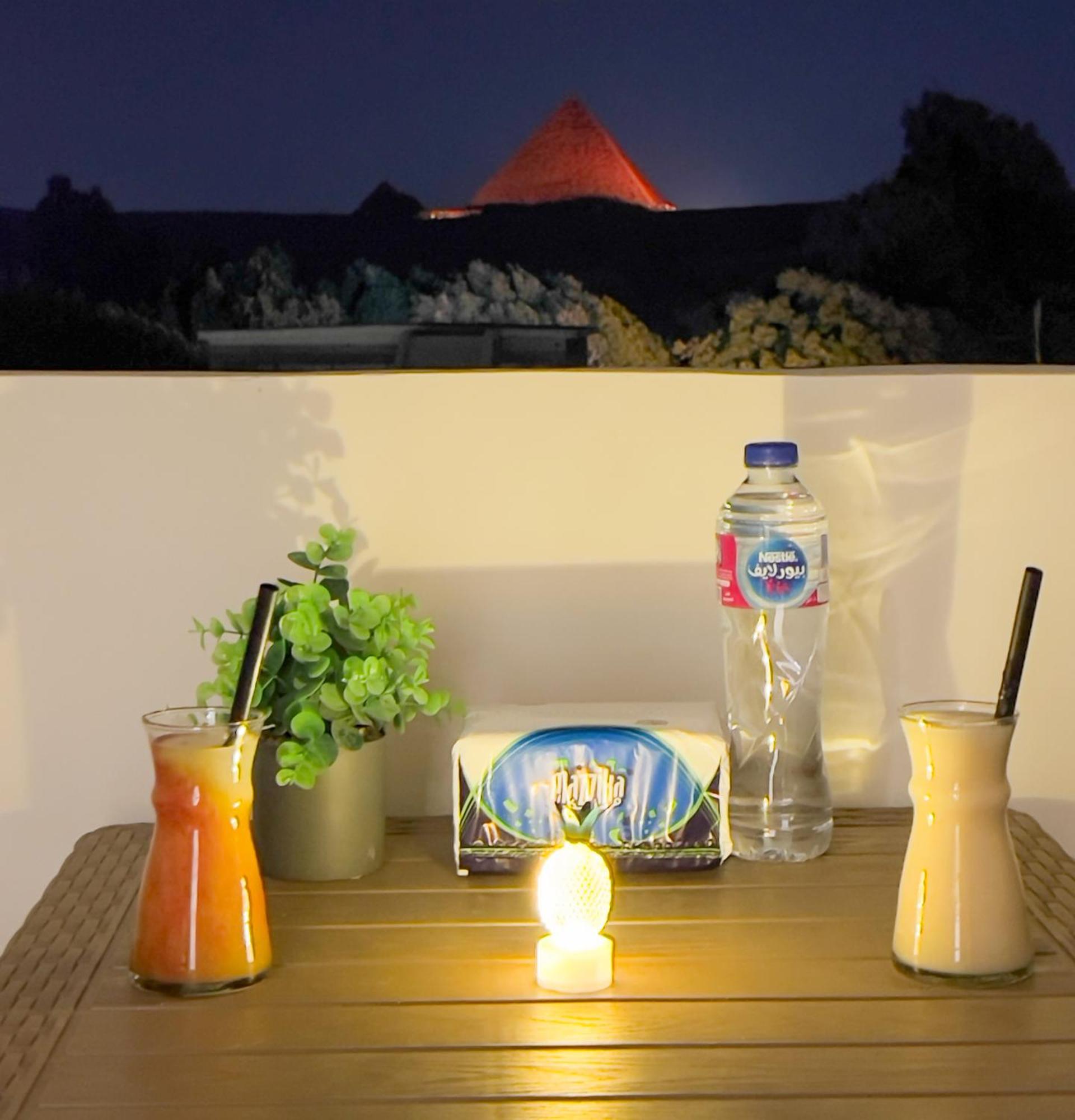 Giza Pyramids Inn Kafrat al Jabal ภายนอก รูปภาพ