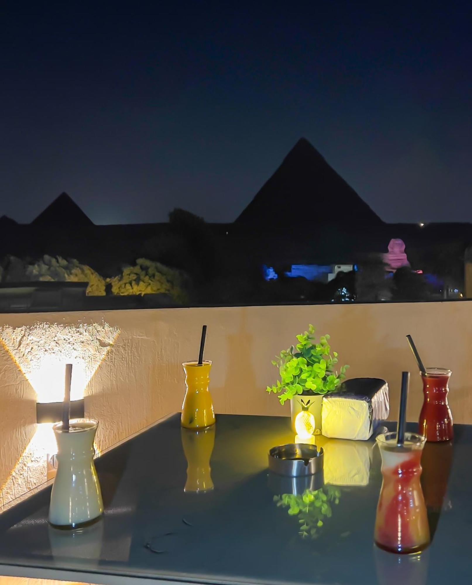 Giza Pyramids Inn Kafrat al Jabal ภายนอก รูปภาพ